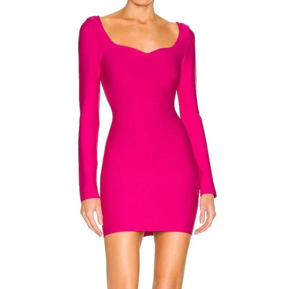 Superdown Hot Pink Mini Dress - Picture 1 of 3